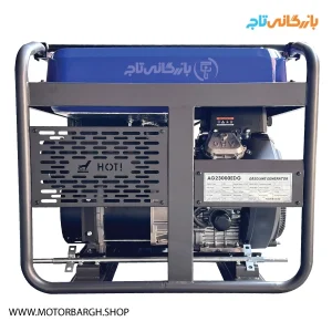 موتور برق بنزینی آگرو ۱۹ کیلووات مدل AG23000EDG تک فاز و سه فاز